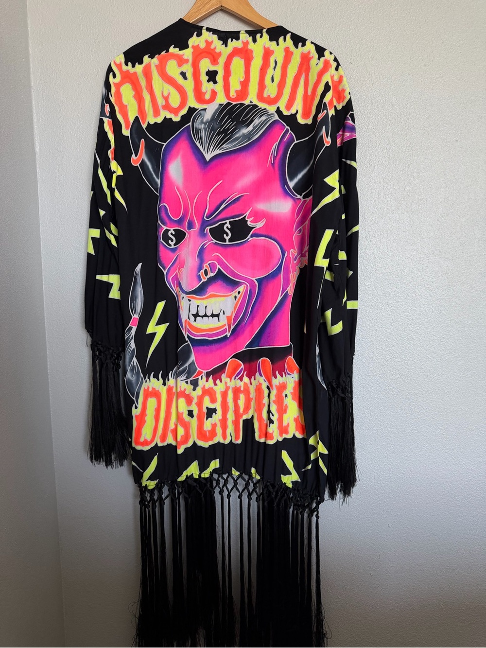 Di$count Universe Disciples fringed duster/kimono - One Size - Picture 2 of 7